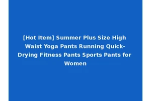 [Hot Item] Summer Plus Size High Waist Yoga Pants Running Quick-Drying Fitness Pants Sports Pants for Women