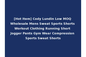 [Hot Item] Cody Lundin Low MOQ Wholesale Mens Sweat Sports Shorts Workout Clothing Running Short Jogger Pants Gym Wear Compression Sports Sweat Shorts