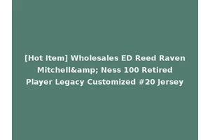 [Hot Item] Wholesales ED Reed Raven Mitchell&amp; Ness 100 Retired Player Legacy Customized #20 Jersey