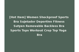 [Hot Item] Women Shockproof Sports Bra Sujetador Deportivo Fitness Sutyen Removable Backless Bra Sports Tops Workout Crop Top Yoga Bra