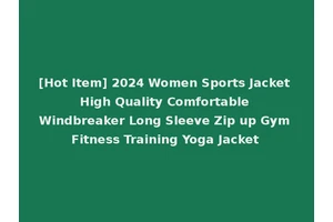 [Hot Item] 2024 Women Sports Jacket High Quality Comfortable Windbreaker Long Sleeve Zip up Gym Fitness Training Yoga Jacket