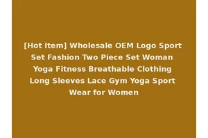[Hot Item] Wholesale OEM Logo Sport Set Fashion Two Piece Set Woman Yoga Fitness Breathable Clothing Long Sleeves Lace Gym Yoga Sport Wear for Women