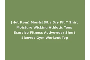 [Hot Item] Men's Dry Fit T Shirt Moisture Wicking Athletic Tees Exercise Fitness Activewear Short Sleeves Gym Workout Top