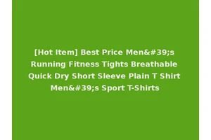 [Hot Item] Best Price Men's Running Fitness Tights Breathable Quick Dry Short Sleeve Plain T Shirt Men's Sport T-Shirts