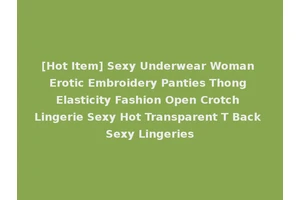 [Hot Item] Sexy Underwear Woman Erotic Embroidery Panties Thong Elasticity Fashion Open Crotch Lingerie Sexy Hot Transparent T Back Sexy Lingeries