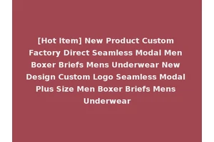 [Hot Item] New Product Custom Factory Direct Seamless Modal Men Boxer Briefs Mens Underwear New Design Custom Logo Seamless Modal Plus Size Men Boxer Briefs Mens Underwear