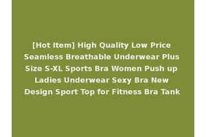 [Hot Item] High Quality Low Price Seamless Breathable Underwear Plus Size S-XL Sports Bra Women Push up Ladies Underwear Sexy Bra New Design Sport Top for Fitness Bra Tank