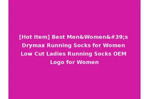 [Hot Item] Best Men&Women's Drymax Running Socks for Women Low Cut Ladies Running Socks OEM Logo for Women