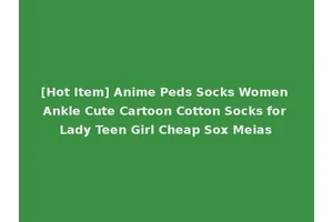 [Hot Item] Anime Peds Socks Women Ankle Cute Cartoon Cotton Socks for Lady Teen Girl Cheap Sox Meias