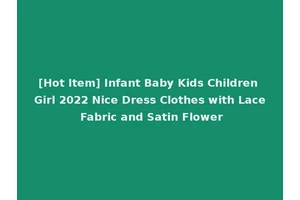 [Hot Item] Infant Baby Kids Children Girl 2022 Nice Dress Clothes with Lace Fabric and Satin Flower