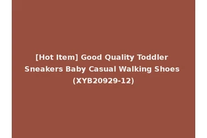 [Hot Item] Good Quality Toddler Sneakers Baby Casual Walking Shoes (XYB20929-12)