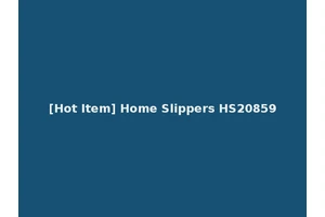 [Hot Item] Home Slippers HS20859