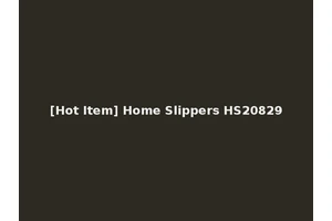 [Hot Item] Home Slippers HS20829