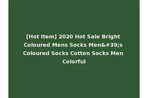 [Hot Item] 2020 Hot Sale Bright Coloured Mens Socks Men's Coloured Socks Cotton Socks Men Colorful