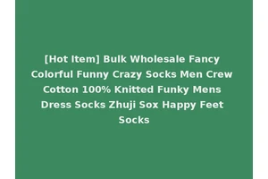 [Hot Item] Bulk Wholesale Fancy Colorful Funny Crazy Socks Men Crew Cotton 100% Knitted Funky Mens Dress Socks Zhuji Sox Happy Feet Socks