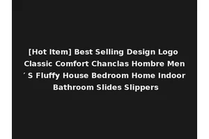 [Hot Item] Best Selling Design Logo Classic Comfort Chanclas Hombre Men′ S Fluffy House Bedroom Home Indoor Bathroom Slides Slippers