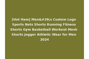 [Hot Item] Men's Custom Logo Sports Nets Shorts Running Fitness Shorts Gym Basketball Workout Mesh Shorts Jogger Athletic Wear for Men 2024