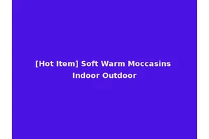[Hot Item] Soft Warm Moccasins Indoor Outdoor