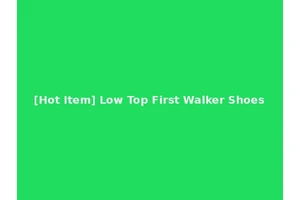 [Hot Item] Low Top First Walker Shoes