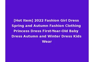 [Hot Item] 2022 Fashion Girl Dress Spring and Autumn Fashion Clothing Princess Dress First-Year-Old Baby Dress Autumn and Winter Dress Kids Wear