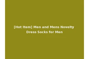 [Hot Item] Men and Mens Novelty Dress Socks for Men