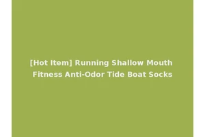 [Hot Item] Running Shallow Mouth Fitness Anti-Odor Tide Boat Socks