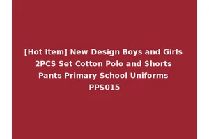 [Hot Item] New Design Boys and Girls 2PCS Set Cotton Polo and Shorts Pants Primary School Uniforms PPS015