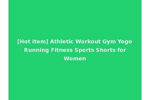 [Hot Item] Athletic Workout Gym Yogo Running Fitness Sports Shorts for Women