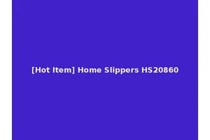 [Hot Item] Home Slippers HS20860