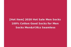[Hot Item] 2020 Hot Sale Men Socks 100% Cotton Good Socks for Men Socks Men's Seamless