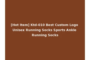 [Hot Item] Ktd-010 Best Custom Logo Unisex Running Socks Sports Ankle Running Socks