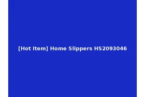 [Hot Item] Home Slippers HS2093046