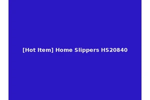 [Hot Item] Home Slippers HS20840