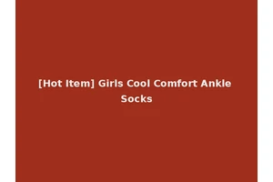 [Hot Item] Girls Cool Comfort Ankle Socks
