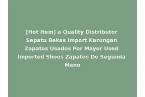[Hot Item] a Quality Distributor Sepatu Bekas Import Karungan Zapatos Usados Por Mayor Used Imported Shoes Zapatos De Segunda Mano