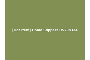 [Hot Item] Home Slippers HS20832A