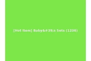 [Hot Item] Baby's Sets (1236)