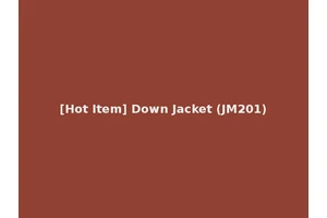 [Hot Item] Down Jacket (JM201)