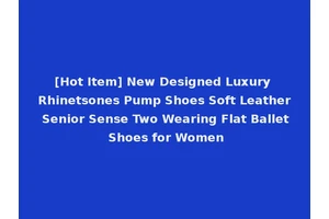 [Hot Item] New Designed Luxury Rhinetsones Pump Shoes Soft Leather Senior Sense Two Wearing Flat Ballet Shoes for Women