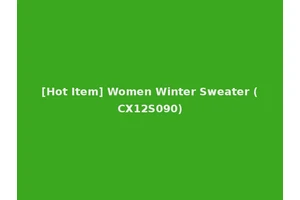 [Hot Item] Women Winter Sweater (CX12S090)