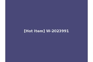 [Hot Item] W-2023991