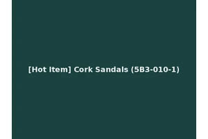 [Hot Item] Cork Sandals (5B3-010-1)