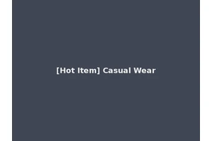 [Hot Item] Casual Wear