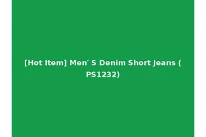 [Hot Item] Men′ S Denim Short Jeans (PS1232)