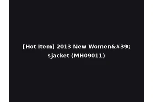 [Hot Item] 2013 New Women'sjacket (MH09011)