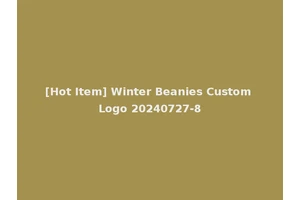 [Hot Item] Winter Beanies Custom Logo 20240727-8