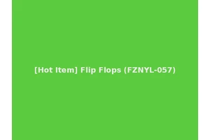 [Hot Item] Flip Flops (FZNYL-057)
