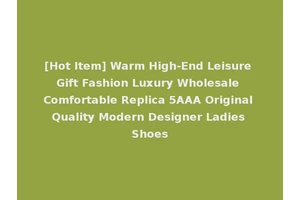 [Hot Item] Warm High-End Leisure Gift Fashion Luxury Wholesale Comfortable Replica 5AAA Original Quality Modern Designer Ladies Shoes