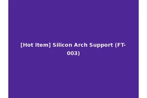 [Hot Item] Silicon Arch Support (FT-003)