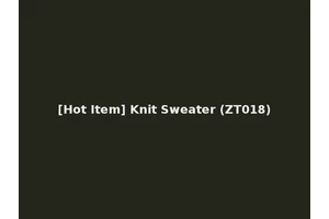 [Hot Item] Knit Sweater (ZT018)